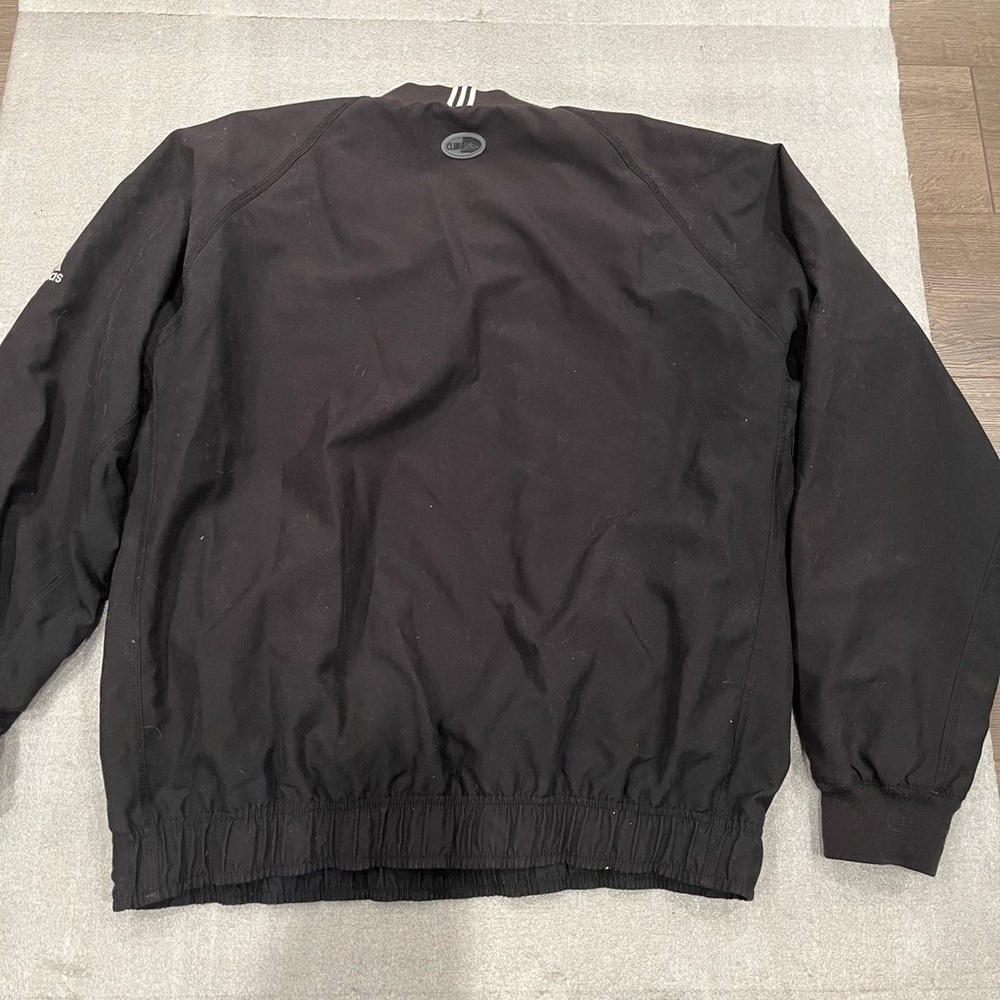 [M] 2002 Adidas Climashell WindBreaker Jacket Black Golf Vintage🔥 Sweatshirt - Picture 7 of 8